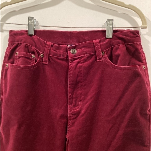 Velvet Jeans Burgundy color size 6 P - Picture 3 of 8